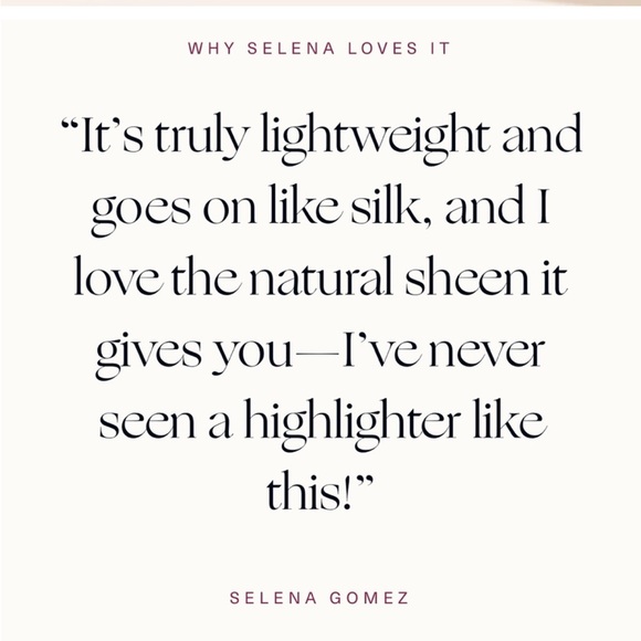 Rare Beauty Enlighten Highlighter & Positive Light Precision Applicator Brush - Picture 10 of 10